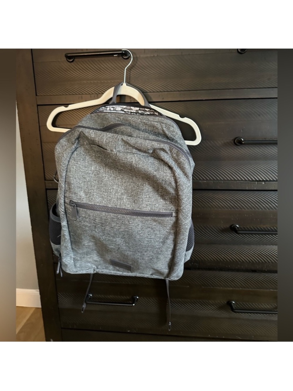 Vera Bradley Gray Heathered Everyday Backpack